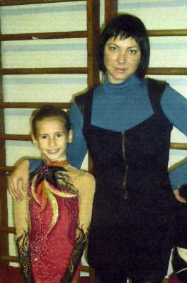 Ирина Шилохвост с тренером Ольгой Пучковой